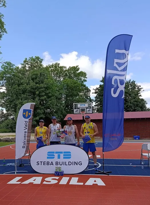 3×3 korvpalliturniiril medali võitnud võistkond