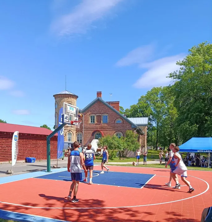 Korvpallur viskel 3×3 turniiril